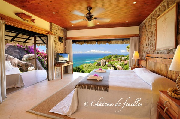 chateau de feuilles